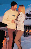 Sweater from Dale of Norway Olympic collection will make you look good on the slope and off the slope.